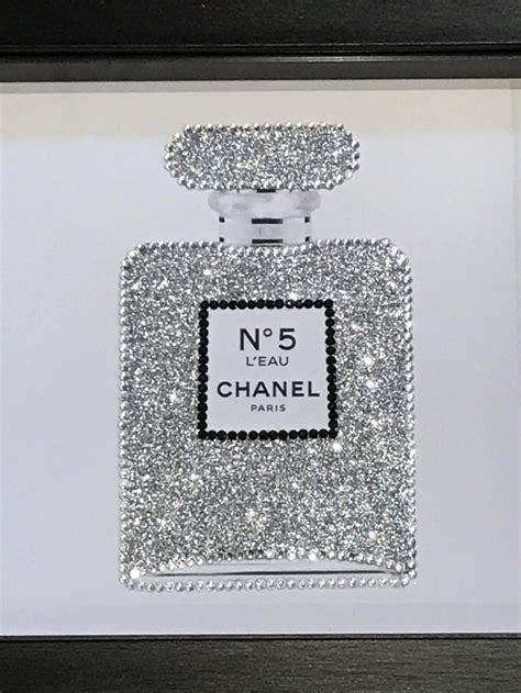 chanel perfume art|Chanel perfume bottle wall art.